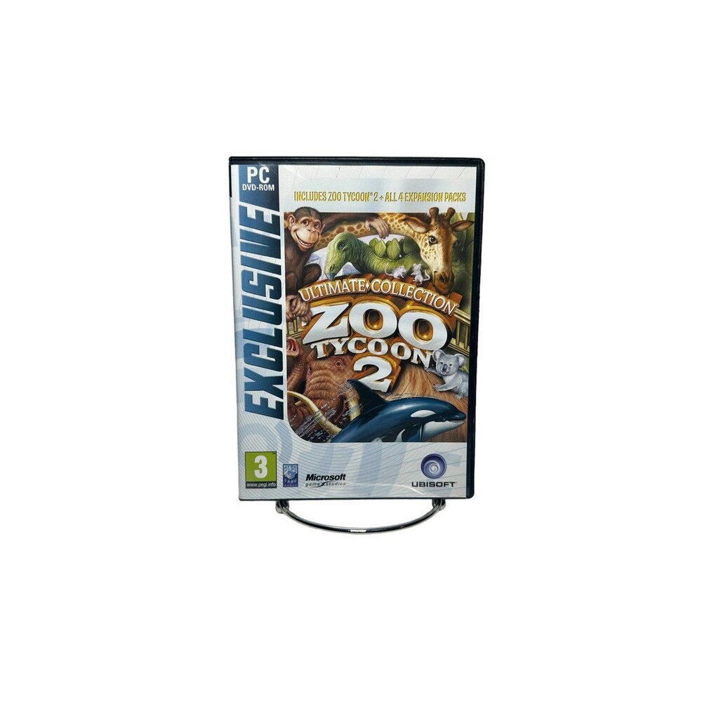 Ultimate Collection Zoo Tycoon 2 PC Game - Disc 2 & 3
